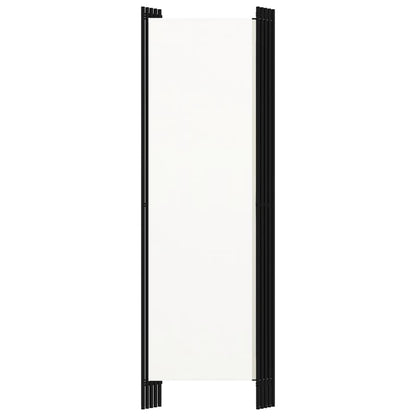 Paravento a 5 Pannelli Bianco 250x180 cm