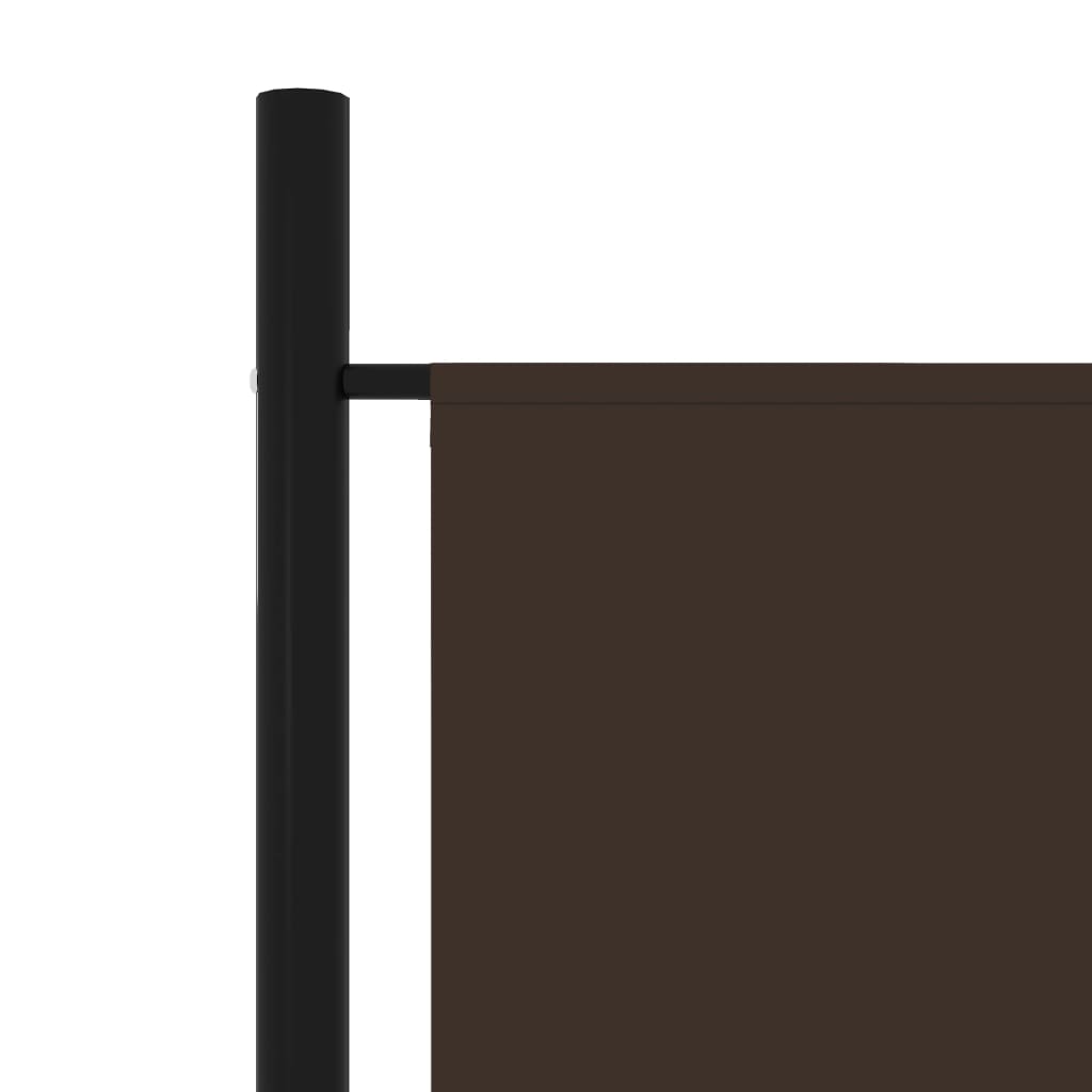 Paravento a 6 Pannelli Marrone 300x180 cm | homemem39