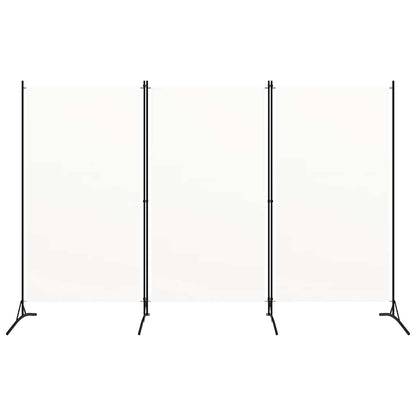Divisorio a 3 Pannelli Bianco 260x180 cm in Tessuto | homemem39
