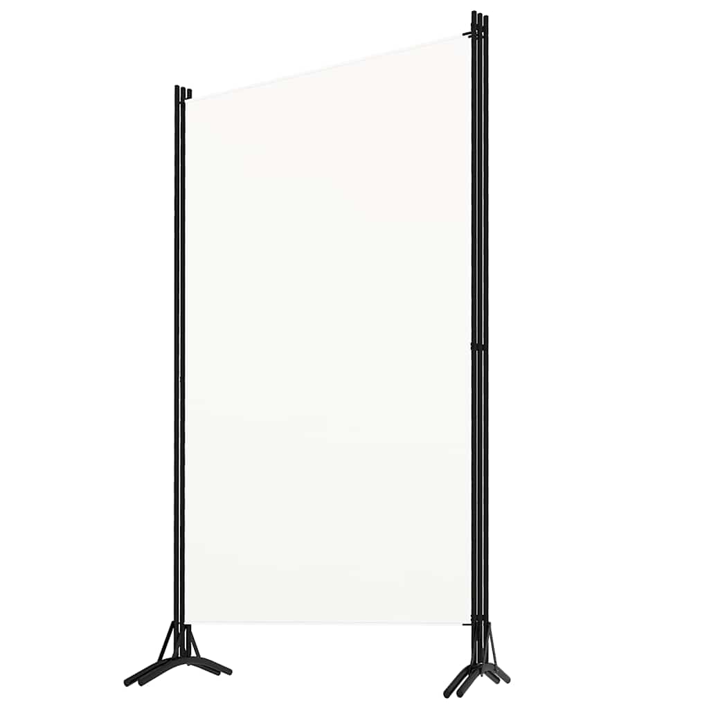 Divisorio a 3 Pannelli Bianco 260x180 cm in Tessuto | homemem39