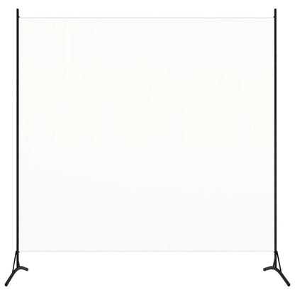 Paravento Bianco 175x180 cm in Tessuto