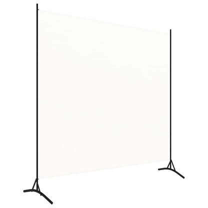 Paravento Bianco 175x180 cm in Tessuto | homemem39