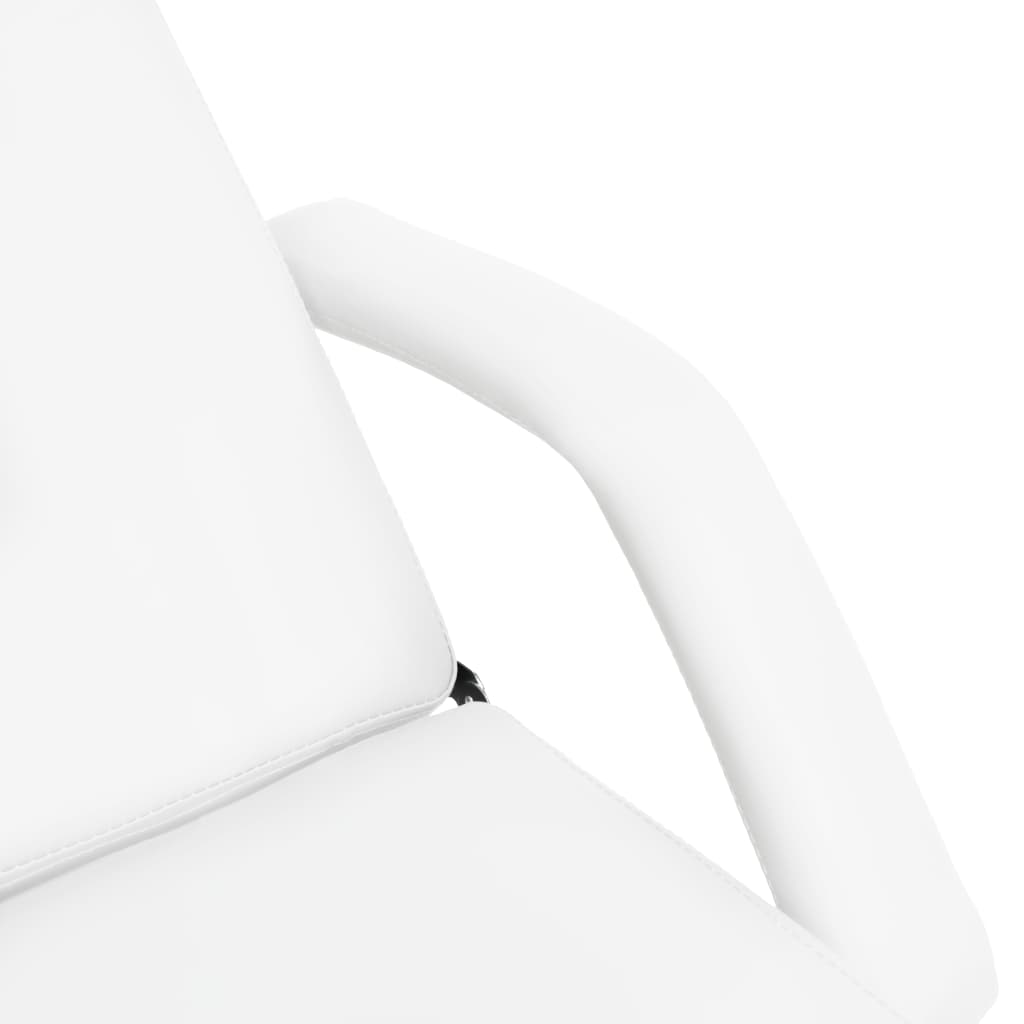 Lettino da Massaggio Bianco 180x62x(86,5-118) cm | homemem39