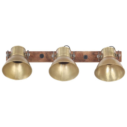 Lampada da Parete in Stile Industriale Ottone E27