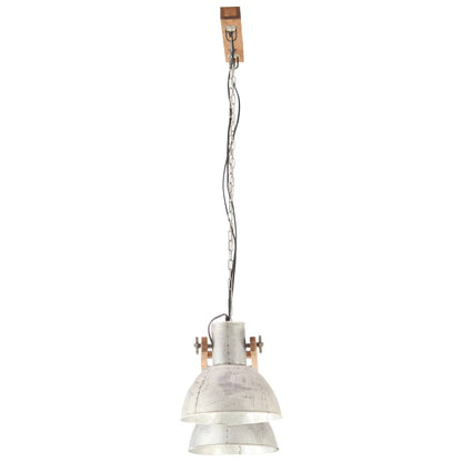 Lampada a Sospensione Industriale 25 W Argento 109 cm E27 - homemem39