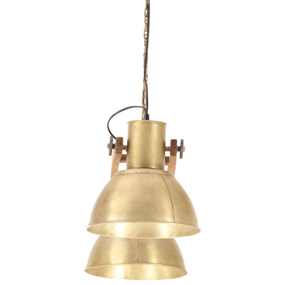 Lampada a Sospensione Industriale 25 W Ottone 109 cm E27 - homemem39