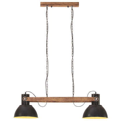 Lampada a Sospensione Industriale 25 W Nera 109 cm E27 | homemem39