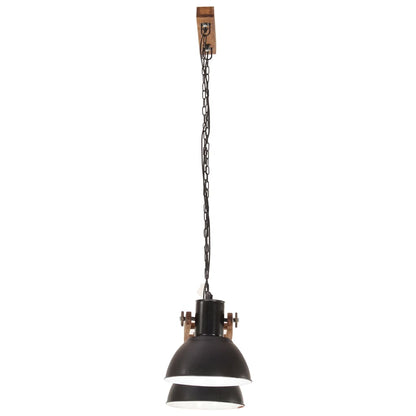 Lampada a Sospensione Industriale 25 W Nera 109 cm E27 | homemem39