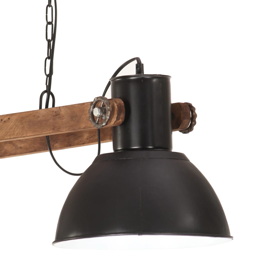 Lampada a Sospensione Industriale 25 W Nera 109 cm E27 | homemem39
