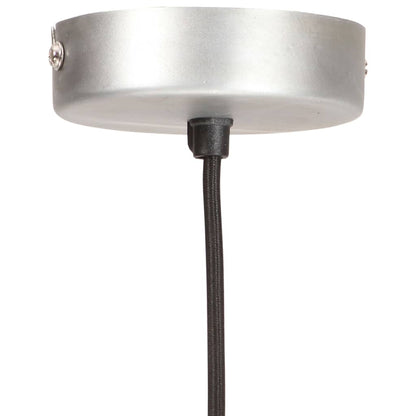 Lampada a Sospensione Industriale 25 W Argento Rotonda 19cm E27 - homemem39