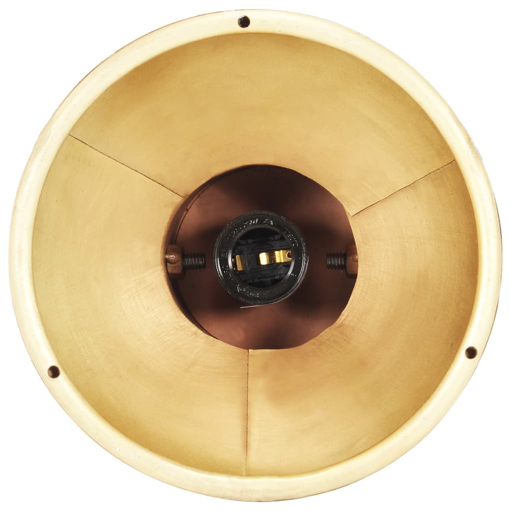 Lampada a Sospensione Industriale 25 W Ottone Rotonda 19 cm E27 | homemem39