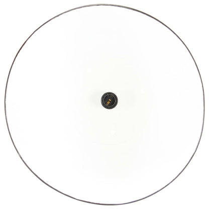 Lampada a Sospensione Industriale 25 W Nera Rotonda 42 cm E27