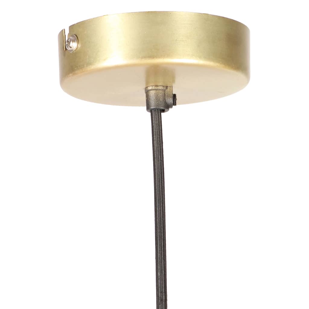 Lampada a Sospensione 25 W Ottone Rotonda 28,5 cm E27 - homemem39