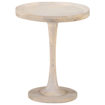 Tavolino di Servizio Ø60x75 cm in Legno Massello di Mango | homemem39