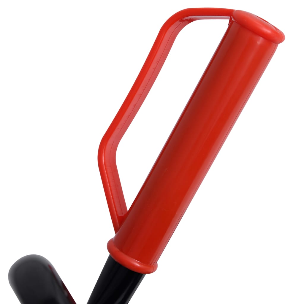 Carrello a Mano Telescopico 200 kg Nero e Rosso