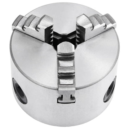 Mandrino per Tornio a 3 Griffe Autocentrante 80 mm in Acciaio - homemem39