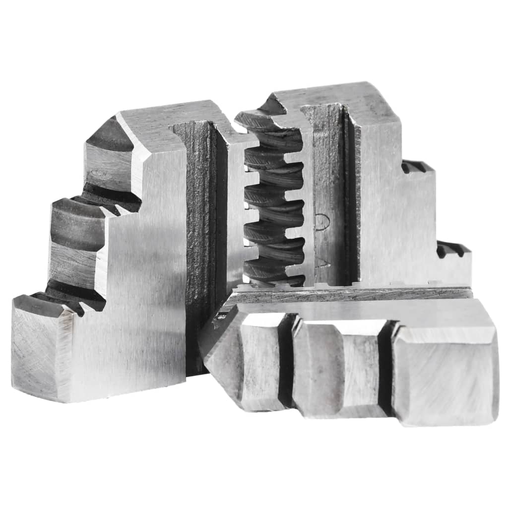 Mandrino per Tornio a 3 Griffe Autocentrante 100 mm in Acciaio - homemem39