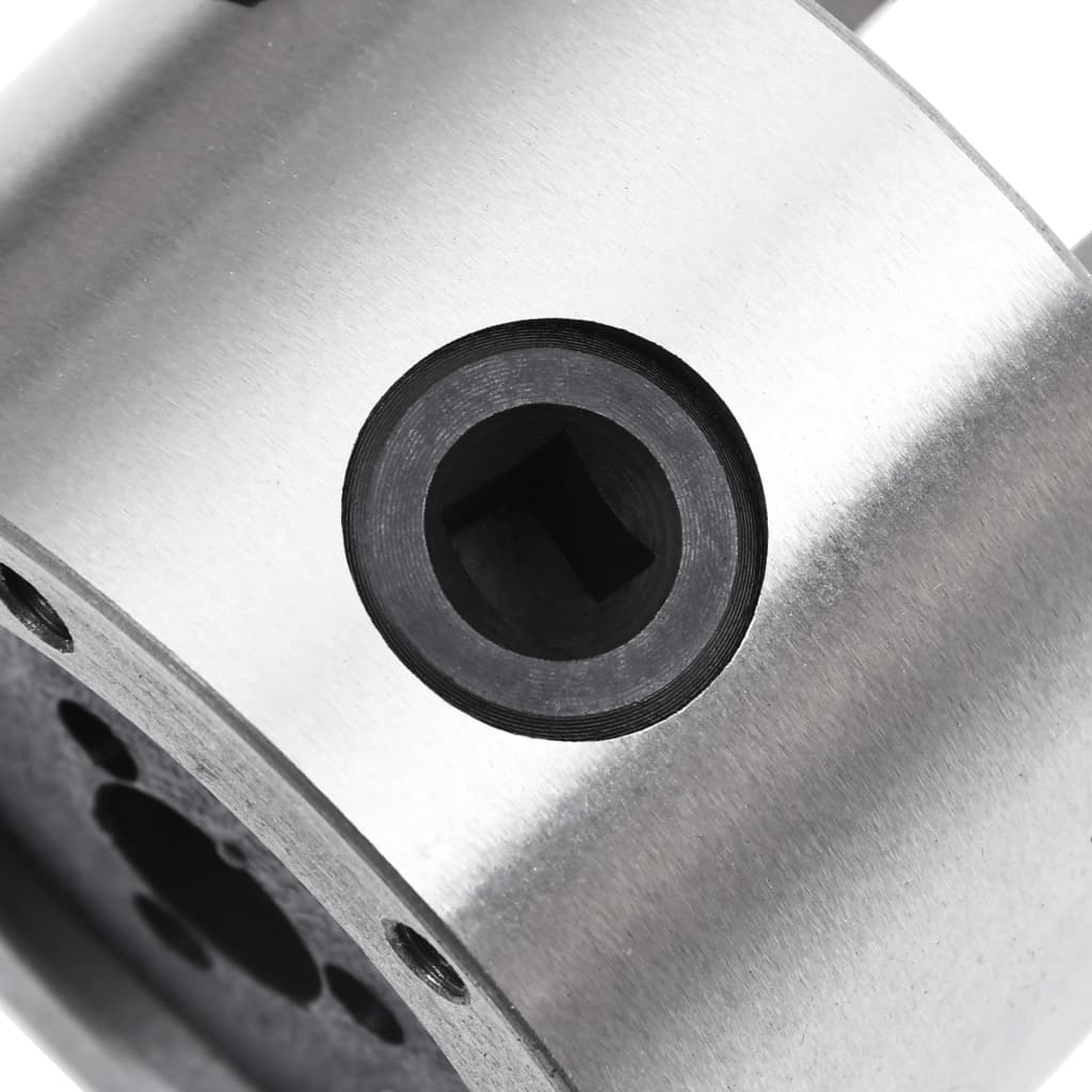 Mandrino per Tornio a 3 Griffe Autocentrante 100 mm in Acciaio - homemem39
