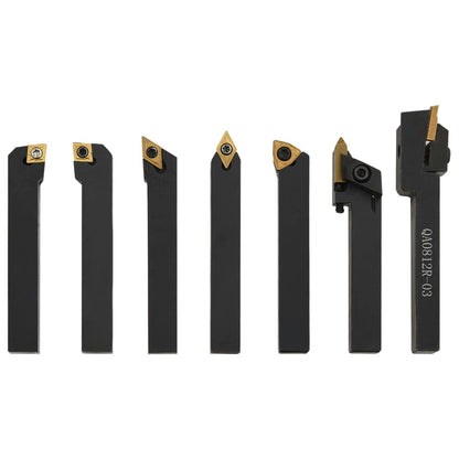 Set di Utensili Indicizzabili per Tornitura 12 pz 8x8 mm 70 mm - homemem39