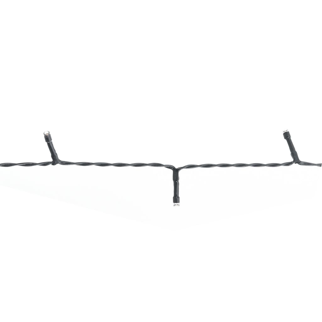 Albero di Natale a Cono con 330 LED Bianco Caldo 100x300 cm