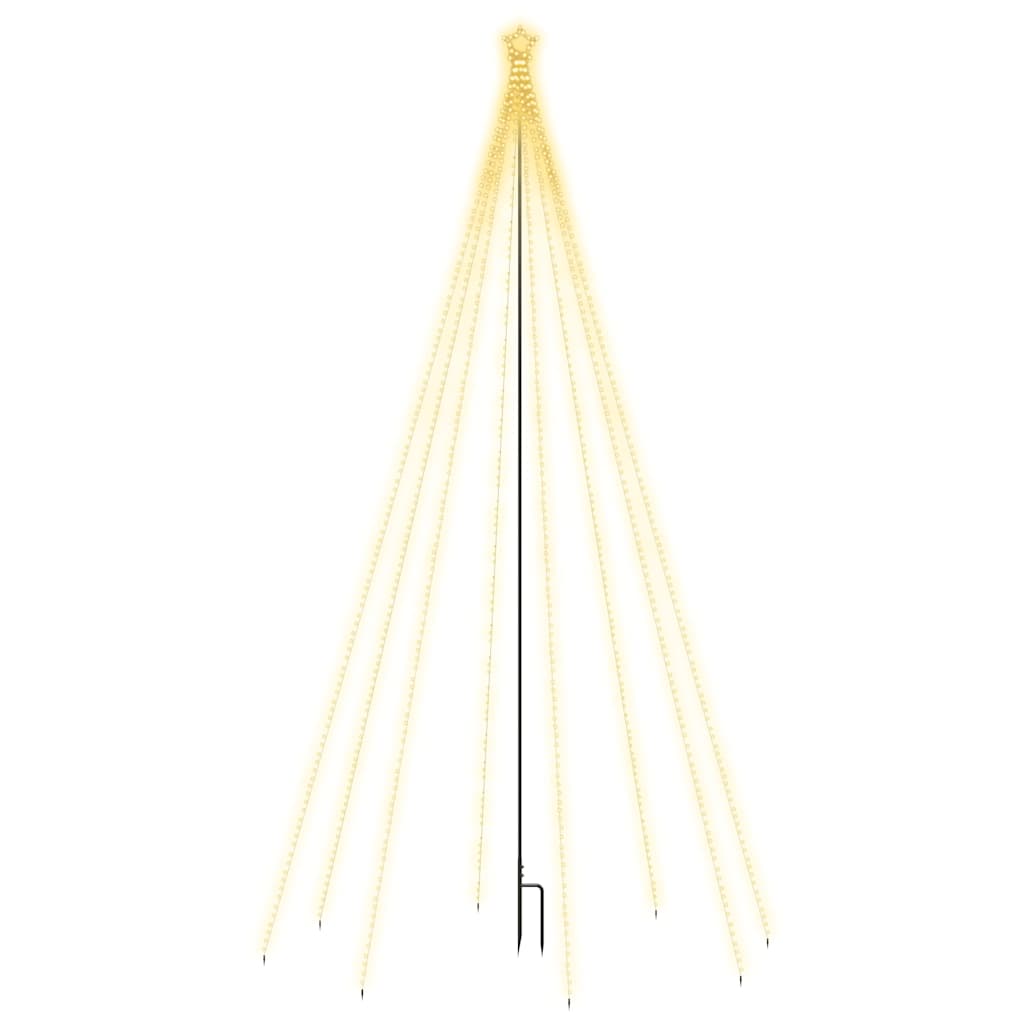 Albero di Natale Cascata Luci LED Interni Esterni 400 LED 2,5 m | homemem39