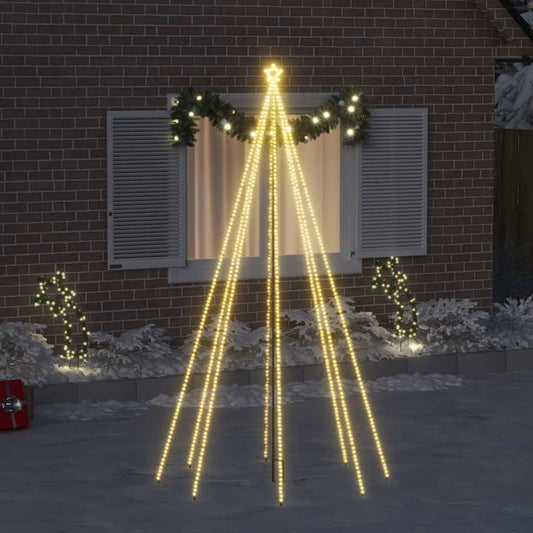 Albero di Natale Cascata Luci LED Interni Esterni 400 LED 2,5 m | homemem39
