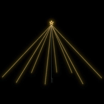 Albero di Natale a Cascata Luci LED Interni Esterni 800 LED 5 m - homemem39