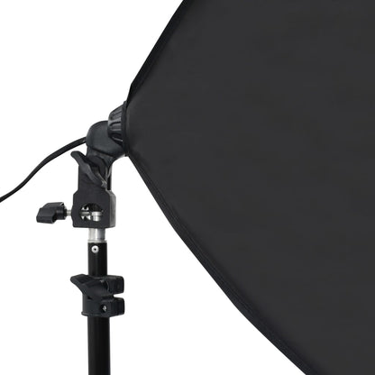 Kit per Studio Fotografico con Luci Softbox e Fondali - homemem39