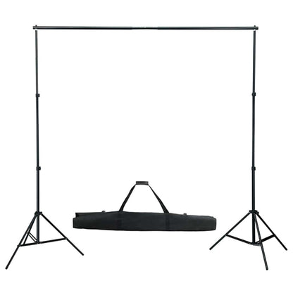 Kit Studio Fotografico con Fondale Luci e Ombrelli - homemem39