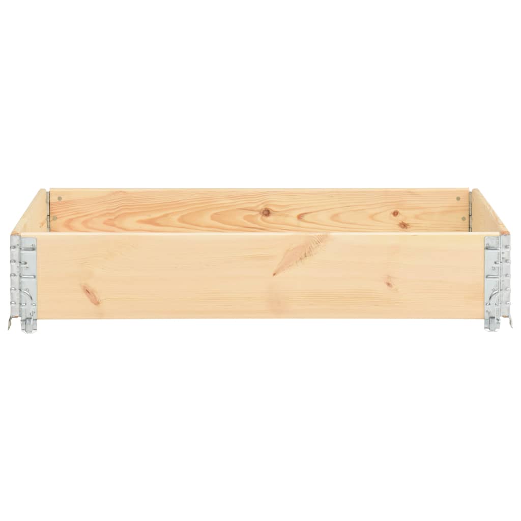 Fioriera Rialzata 50x100 cm in Legno Massello di Pino | homemem39