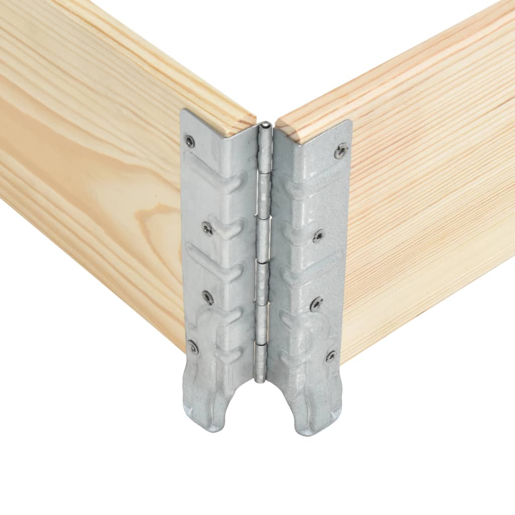 Fioriera Rialzata 50x100 cm in Legno Massello di Pino | homemem39