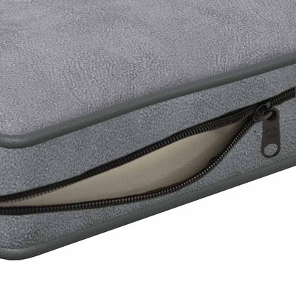 Divano per Cani Grigio 72x45x30 cm in Peluche - homemem39