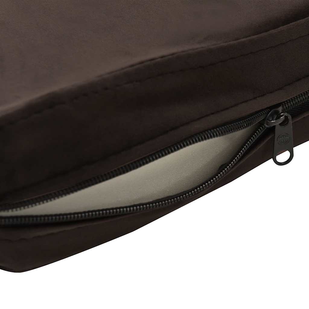 Divano per Cani Marrone 72x45x30 cm in Peluche - homemem39