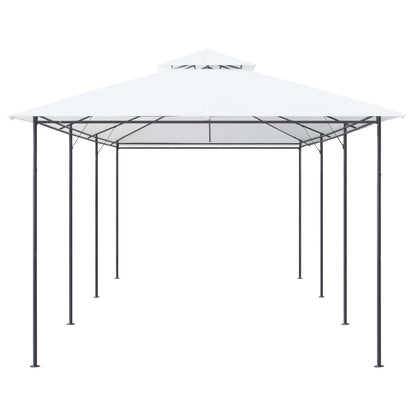Gazebo 600x298x270 cm Bianco 180g/m²