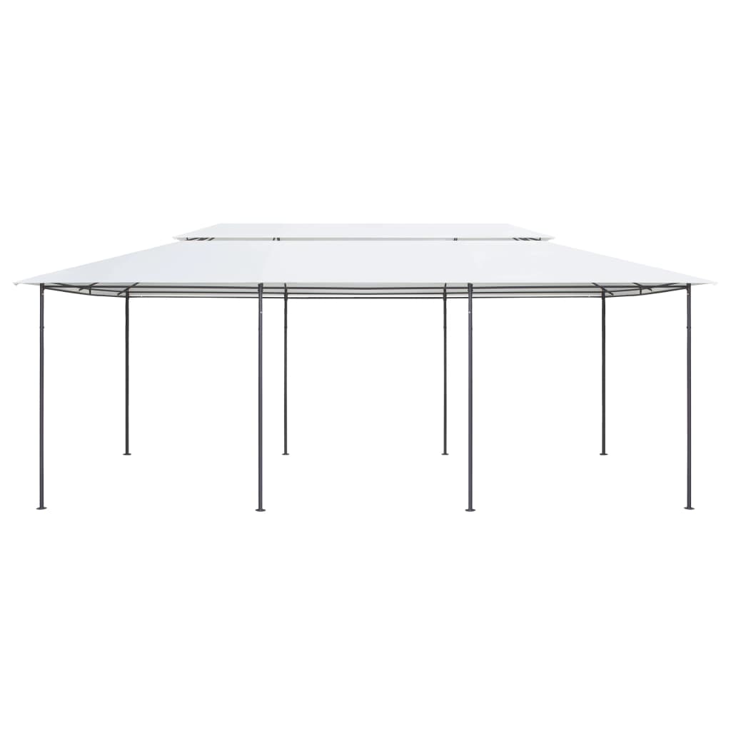 Gazebo 600x298x270 cm Bianco 180g/m² | homemem39