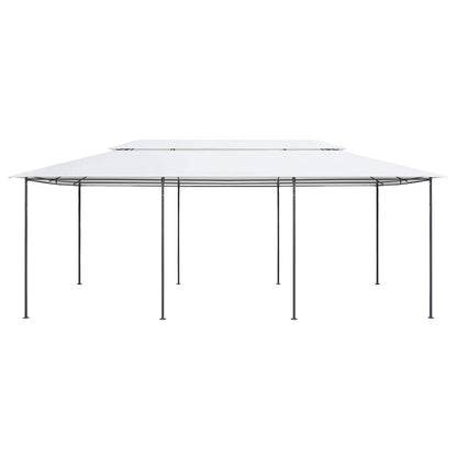 Gazebo 600x298x270 cm Bianco 180g/m²
