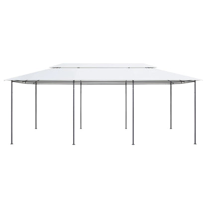 Gazebo 600x298x270 cm Bianco 180g/m² - homemem39