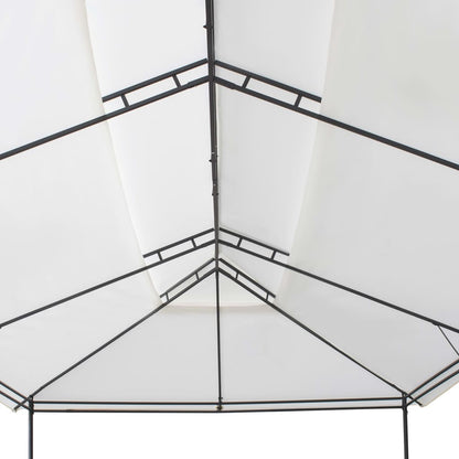 Gazebo 600x298x270 cm Bianco 180g/m² | homemem39