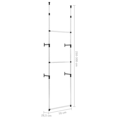 Sistema per Guardaroba Telescopico con Aste in Alluminio - homemem39