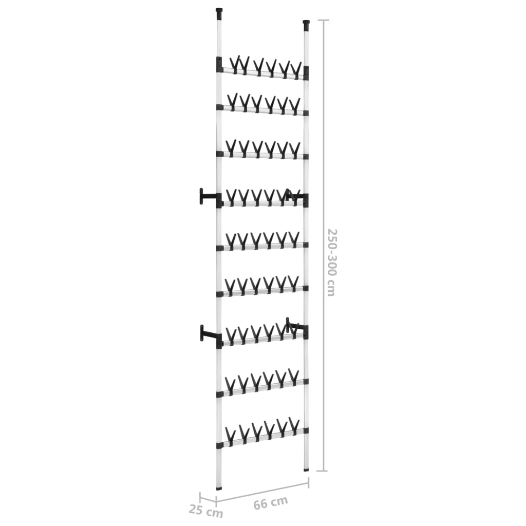 Scarpiera Telescopica con Aste in Alluminio - homemem39