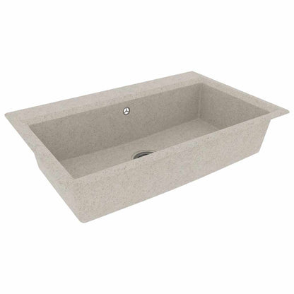 Lavello da cucina Beige 79 x 50 x 31 cm Granito