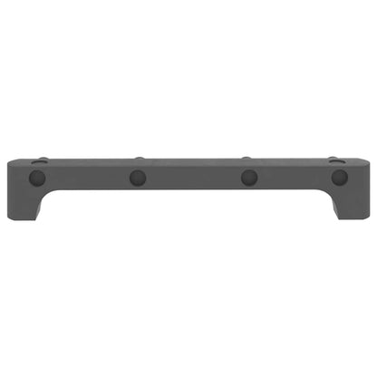 Mensola con 5 Vani a Cubo Scatole Grigia 103x30x72,5 cm Tessuto