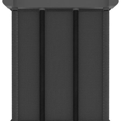 Mobile per 9 Scatole a Cubo Grigio 103x30x107,5 cm in Tessuto | homemem39