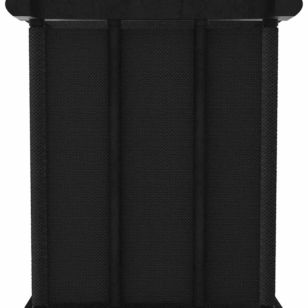 Mobile con 15 Scatole a Cubo Nero 103x30x175,5 cm in Tessuto | homemem39