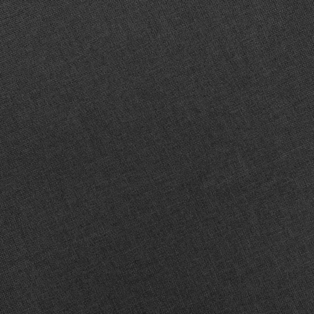 Poltrona con Poggiapiedi Grigio Scuro in Tessuto - homemem39