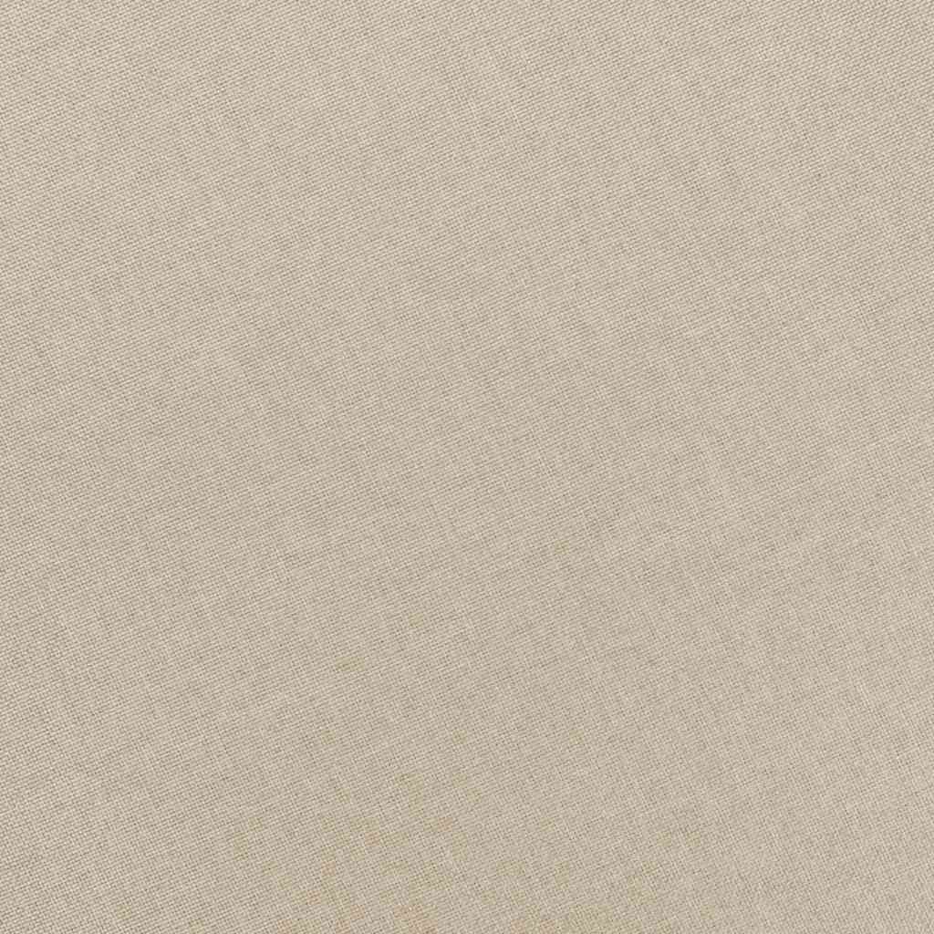 Poltrona con Poggiapiedi Crema in Tessuto - homemem39