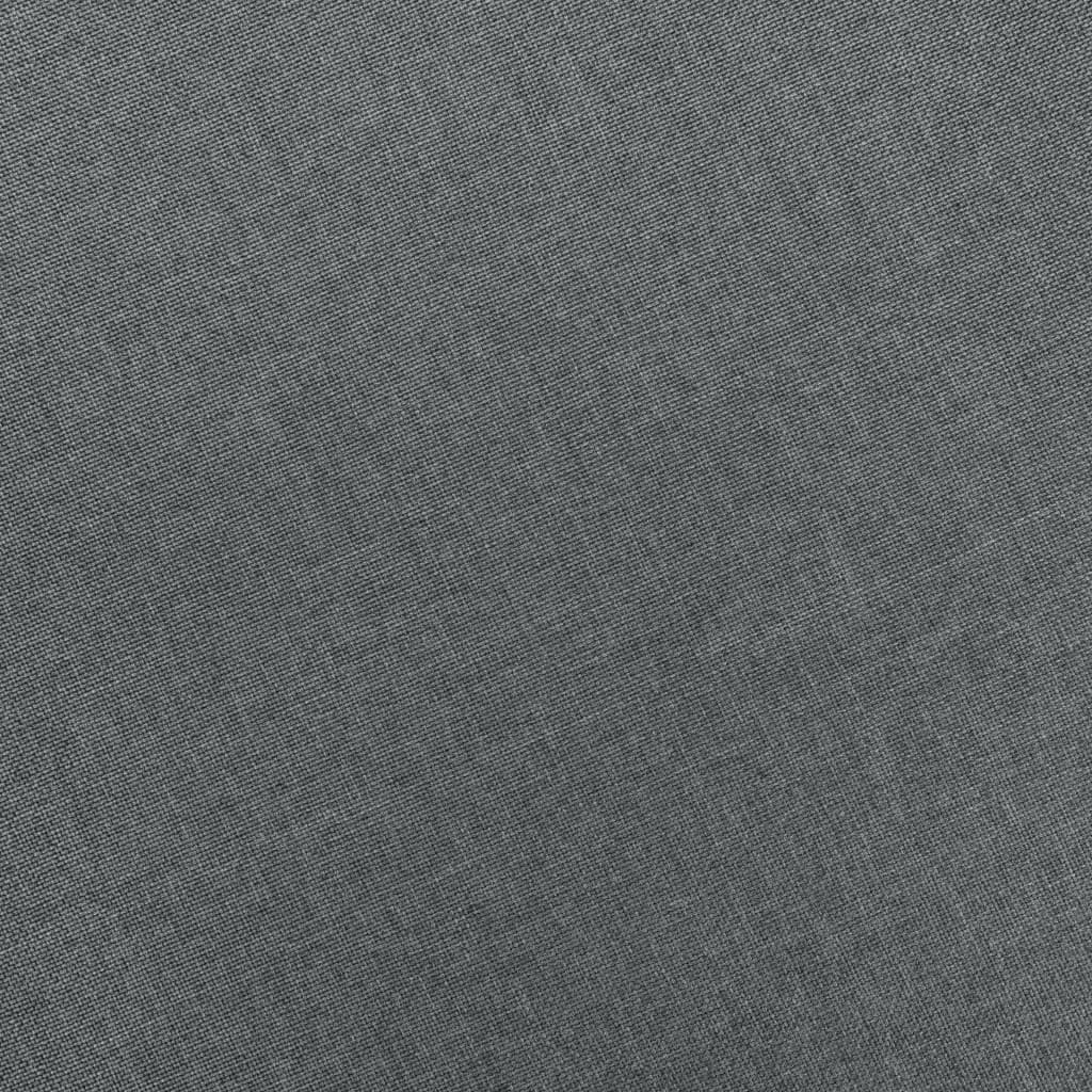 Poltrona Relax Massaggio Poggiapiedi Grigio Chiaro in Tessuto - homemem39