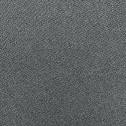 Poltrona Relax Massaggio Poggiapiedi Grigio Chiaro in Tessuto - homemem39