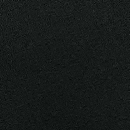 Poltrona Massaggiante con Poggiapiedi Nera in Tessuto - homemem39