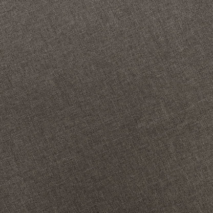 Poltrona Massaggiante con Poggiapiedi Tortora in Tessuto - homemem39